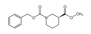 (S)-1-苄基 3-甲基 哌啶-1,3-二羧酸酯