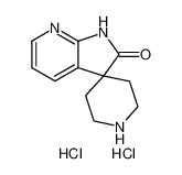 1'，2'-二氢螺[哌啶-4，3'-吡咯并[2，3-b]吡啶]-2'-酮二盐酸盐