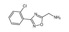 [3-(2-氯苯基)-1，2，4-恶二唑-5-基]甲胺