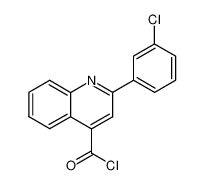 2-(3-氯苯基)喹啉-4-甲酰氯