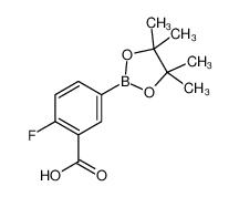 2-氟-5-(4,4,5,5-四甲基-1,3,2-二氧硼杂环戊烷-2-基)苯甲酸