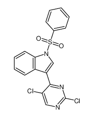 3-(2,5-二氯嘧啶-4-基)-1-(苯基磺酰基)-1H-吲哚