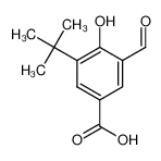 3-叔丁基-4-羟基-5-甲酰基苯甲酸