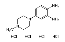 4-(4-甲基哌嗪-1-基)苯-1，2-二胺四盐酸盐