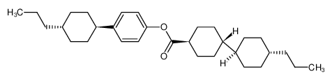 反-(4-丙基环己基)环己烷基甲酸-4-(反-4-丙基环己基)苯酯