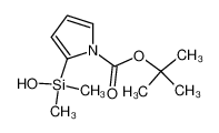 1-BOC-2-(羟基二甲硅基)吡咯
