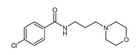 4-氯-N-(3-吗啉丙基)苯甲酰胺