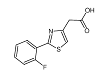 [2-(2-氟苯基)-1，3-噻唑-4-基]乙酸