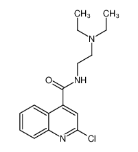 N-(2-(二乙基)胺乙基)-2-氯-4-喹啉甲酰胺