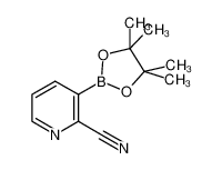 3-(4，4，5，5-四甲基-1，3，2-二氧硼杂环戊烷-2-基)吡啶-2-甲腈