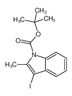 3-碘-2-甲基-1H-吲哚-1-甲酸叔丁酯