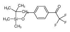 4'-[(叔丁基二甲基硅氧基)甲基]-2，2，2-三氟乙酰苯