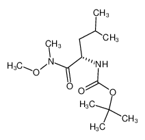 N-(叔丁氧基羰基)-L-亮氨酸N-甲氧基-N-甲基酰胺