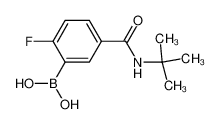 (5-(叔丁基氨基甲酰基)-2-氟苯基)硼酸
