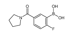 (2-氟-5-(吡咯烷-1-羰基)苯基)硼酸