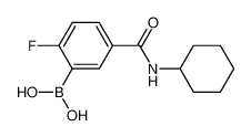 5-环己基氨甲酰基-2-氟苯硼酸