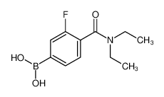 4-二乙基氨甲酰基-3-氟苯硼酸