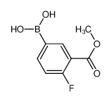 4-氟-3-(甲氧基羰基)苯基硼酸 (含不同量的酸酐)
