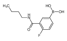3-(N-丁基氨甲酰基)-4-氟苯基硼酸
