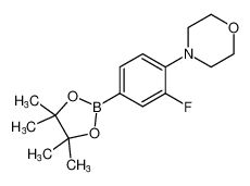 4-(2-氟-4-(4,4,5,5-四甲基-1,3,2-二氧硼杂环戊烷-2-基)苯基)吗啉