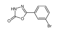 5-(3-溴苯基)-1，3，4-噁唑-2(3H)-酮