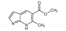 6-甲基-1H-吡咯并[2,3-b]吡啶-5-羧酸甲酯