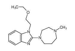 1-(2-乙氧基乙基)-2-(4-甲基-1,4-二氮杂基-1-基)-1H-苯并[d]咪唑