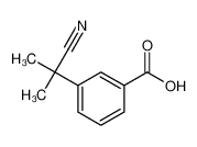 3-(2-氰基丙基)苯甲酸
