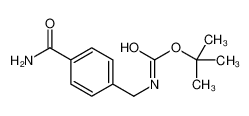 4-氨基甲酰基苄基氨基甲酸叔丁酯
