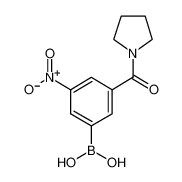 (3-硝基-5-(吡咯烷-1-羰基)苯基)硼酸