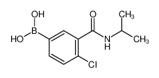 4-氯-3-(异丙基氨甲酰基)苯基硼酸