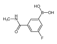 3-氟-5-(甲基氨甲酰基)苯基硼酸