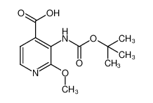 3-(叔丁氧基羰基氨基)-2-甲氧基异烟酸甲酯