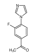 3-氟-4-(1-咪唑基)苯乙酮