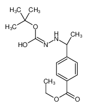 (R)-2-(1-(4-(乙氧基羰基)苯基)乙基)肼基甲酸叔丁酯