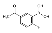 2-氟-5-乙酰基苯硼酸