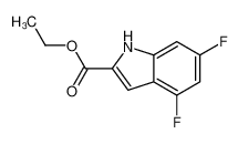 4,6-二氟-1H-吲哚-2-羧酸乙酯