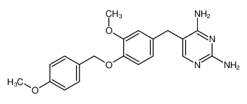 5-[3-甲氧基-4-(4-甲氧基苄氧基)苄基]嘧啶-2,4-二胺