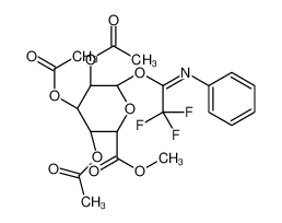 1-(2，2，2-三氟-N-苯基亚胺酯)-2，3，4-三-O-乙酰基-D-葡萄糖醛酸甲酯