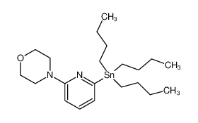 4-[6-(三丁基锡)-2-吡啶基]吗啉