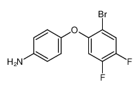 4-(2-溴-4,5-二氟苯氧基)苯胺