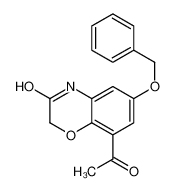 8-乙酰基-6-(苄氧基)-2H-苯并[b][1,4]噁嗪-3(4H)-酮