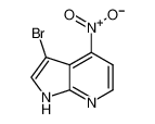 3-溴-4-硝基-1H-吡咯并[2,3-b]吡啶