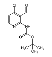 4-氯-3-甲酰基吡啶-2-氨基甲酸叔丁酯