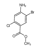4-氨基-5-溴-2-氯苯甲酸甲酯