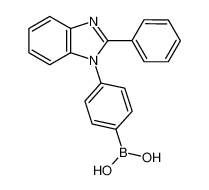 [4-(2-苯基-1H-苯并咪唑-1-基)苯基]硼酸