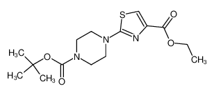 2-(4-(叔丁氧基羰基)哌嗪-1-基)噻唑-4-羧酸乙酯