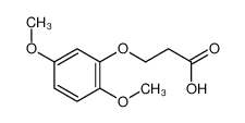 3-(2,5-二甲氧基苯氧基)丙酸