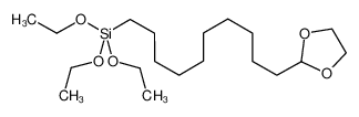 三乙氧基甲硅烷基十一醛乙二醇缩醛