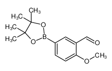 2-甲氧基-5-(四甲基-1,3,2-二氧硼杂环戊烷-2-基)苯甲醛